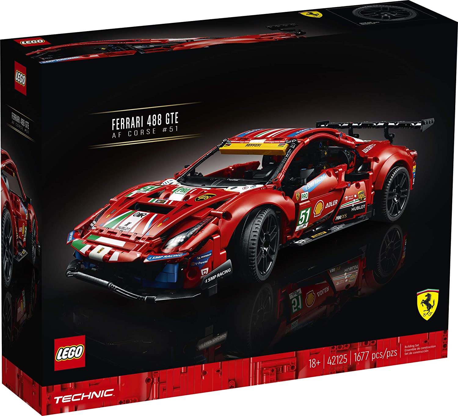 Technic: Ferrari 488 GTE AF Corse #51