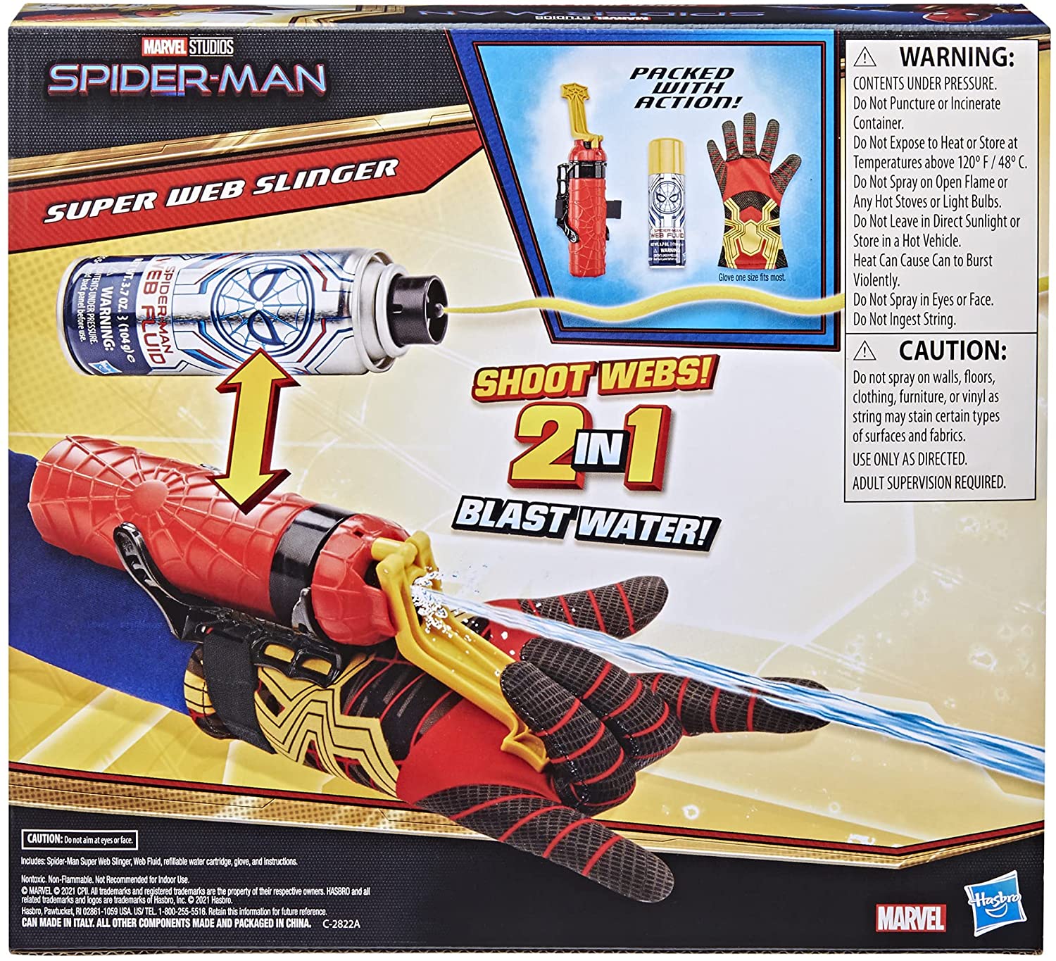 Spider-Man Hasbro Marvel Super Web Slinger Role-Play Toy