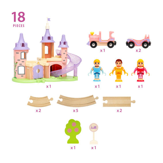 BRIO Disney Princess Castle Set