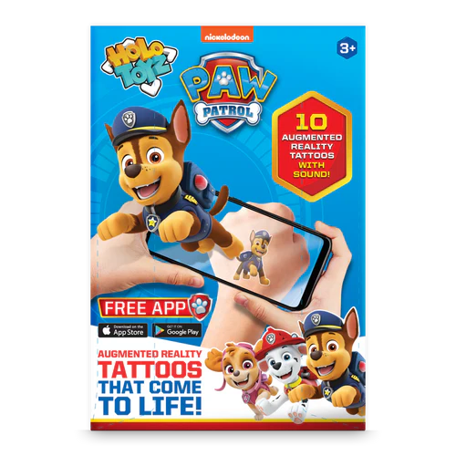 HOLOTOYZ PAW PATROL AR TATTOOS