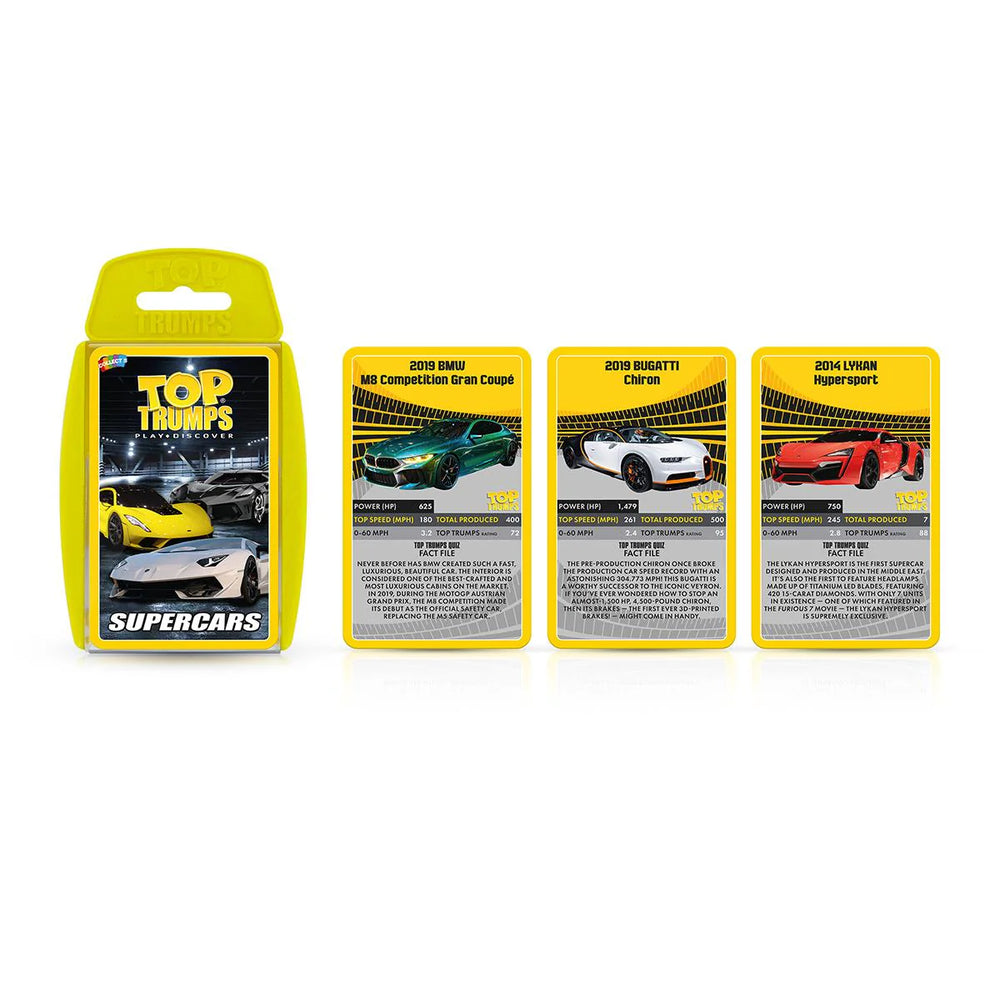 Super Cars Top Trumps
