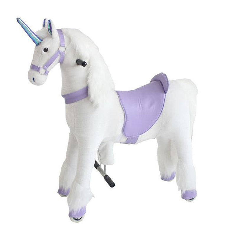 Giddy up and Go - Large - Purple Unicorn