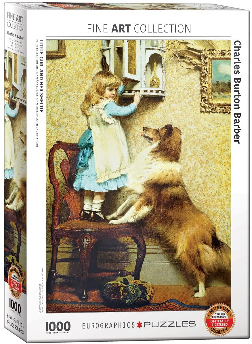 Little Girl & Her Sheltie 1000Piece Puzzle