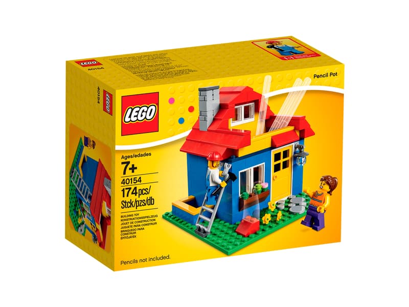 Lego Pencil Pot House Set #40154