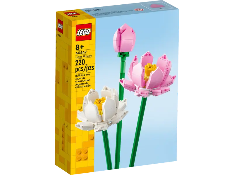 LEGO® LEL Flowers: Lotus Flowers 40647