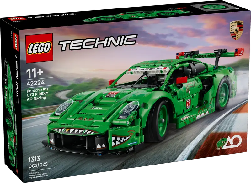LEGO Technic: Porsche 911 GT3 R REXY AO Racing Car