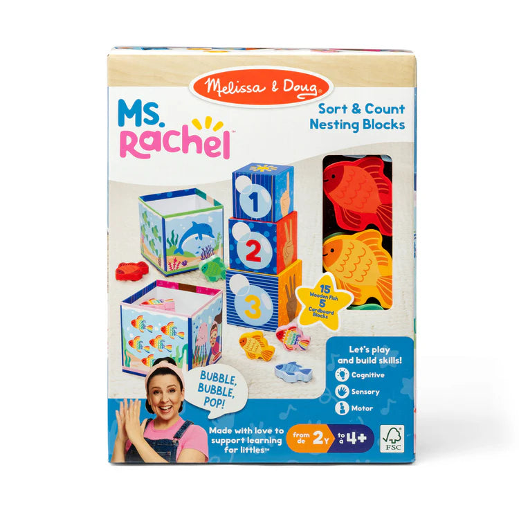 Ms(R) Rachel Sort & Count Nesting Blocks