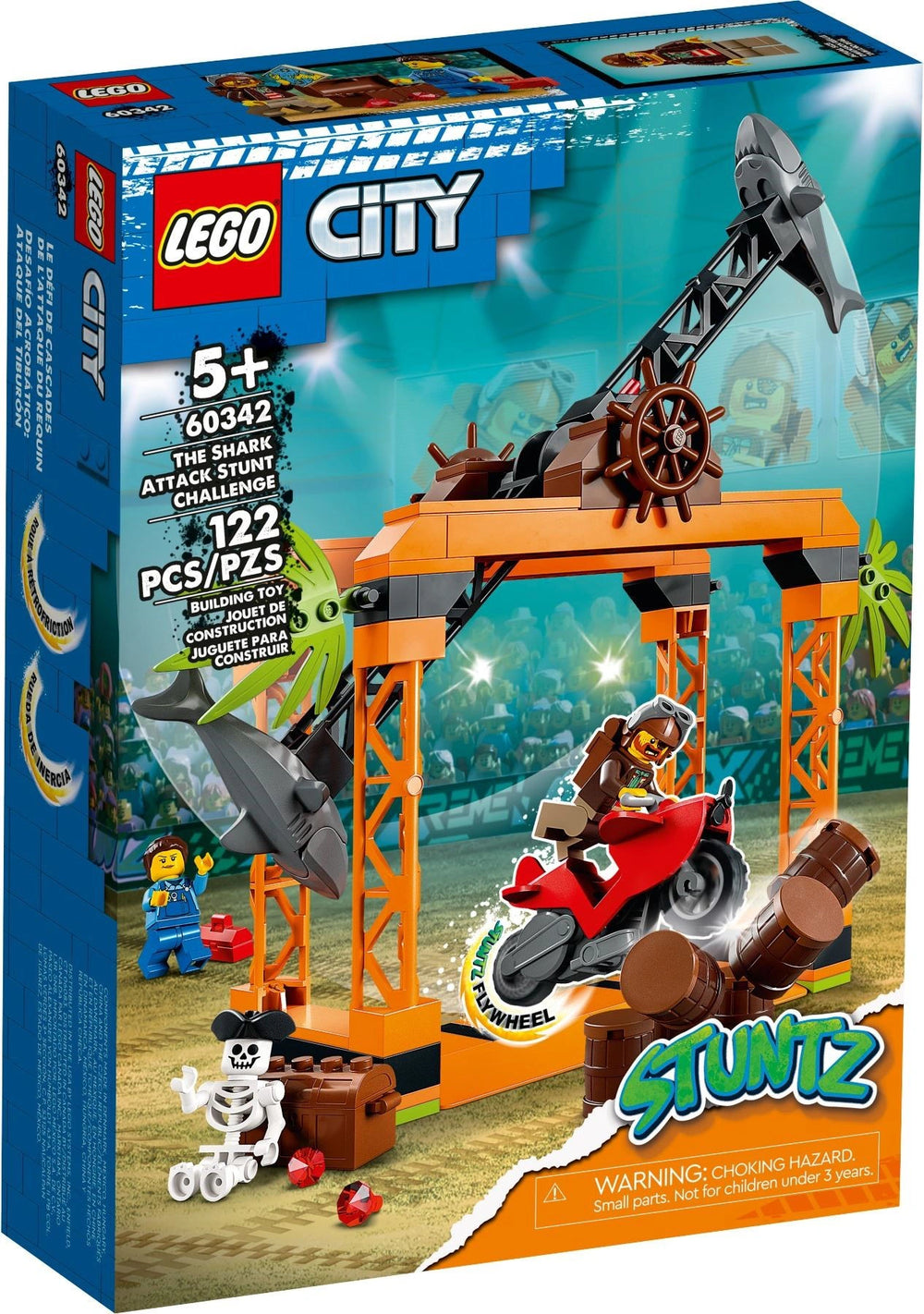 LEGO City The Shark Attack Stunt Challenge