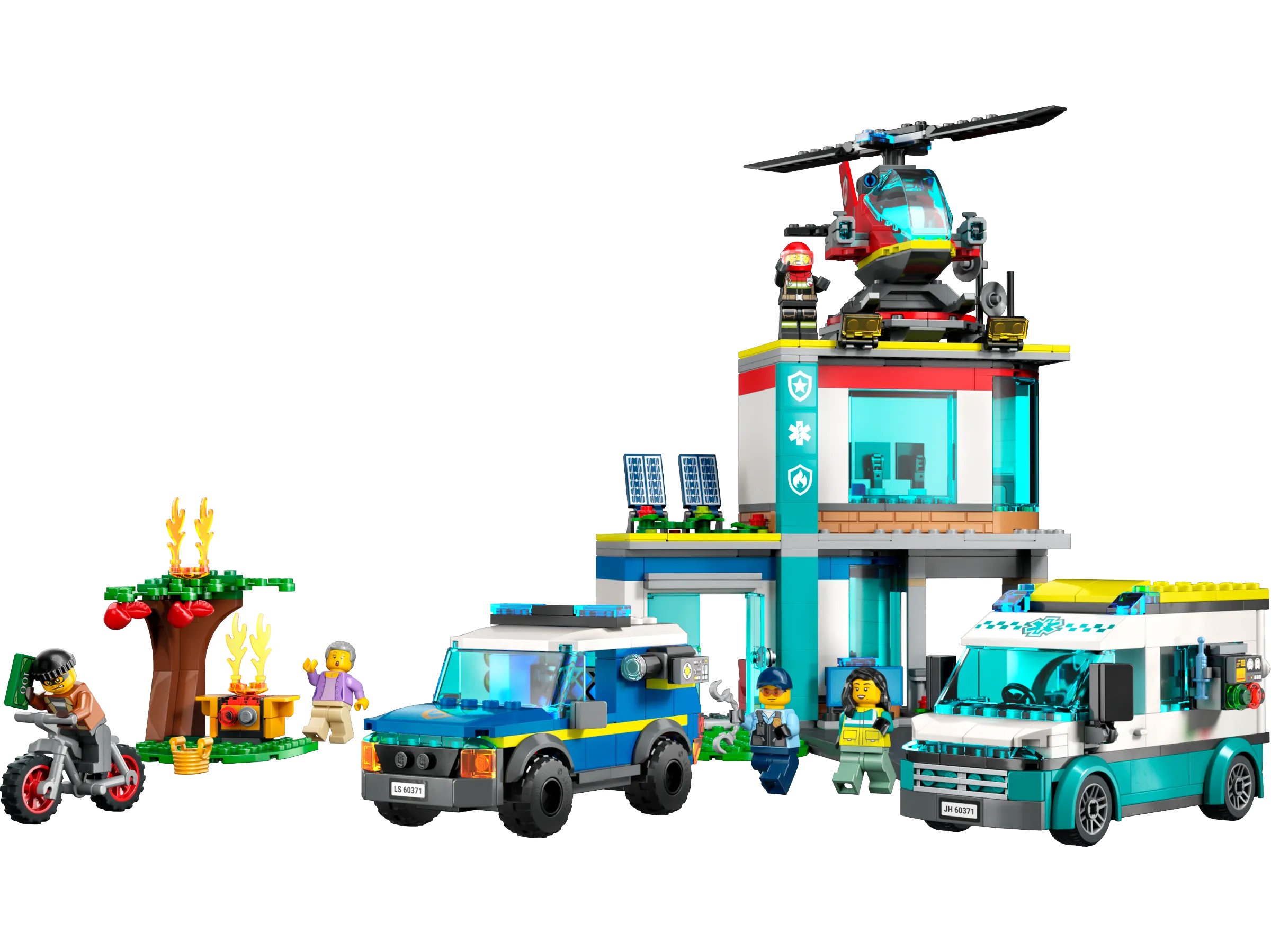 LEGO City: Emergency Vehicles HQ