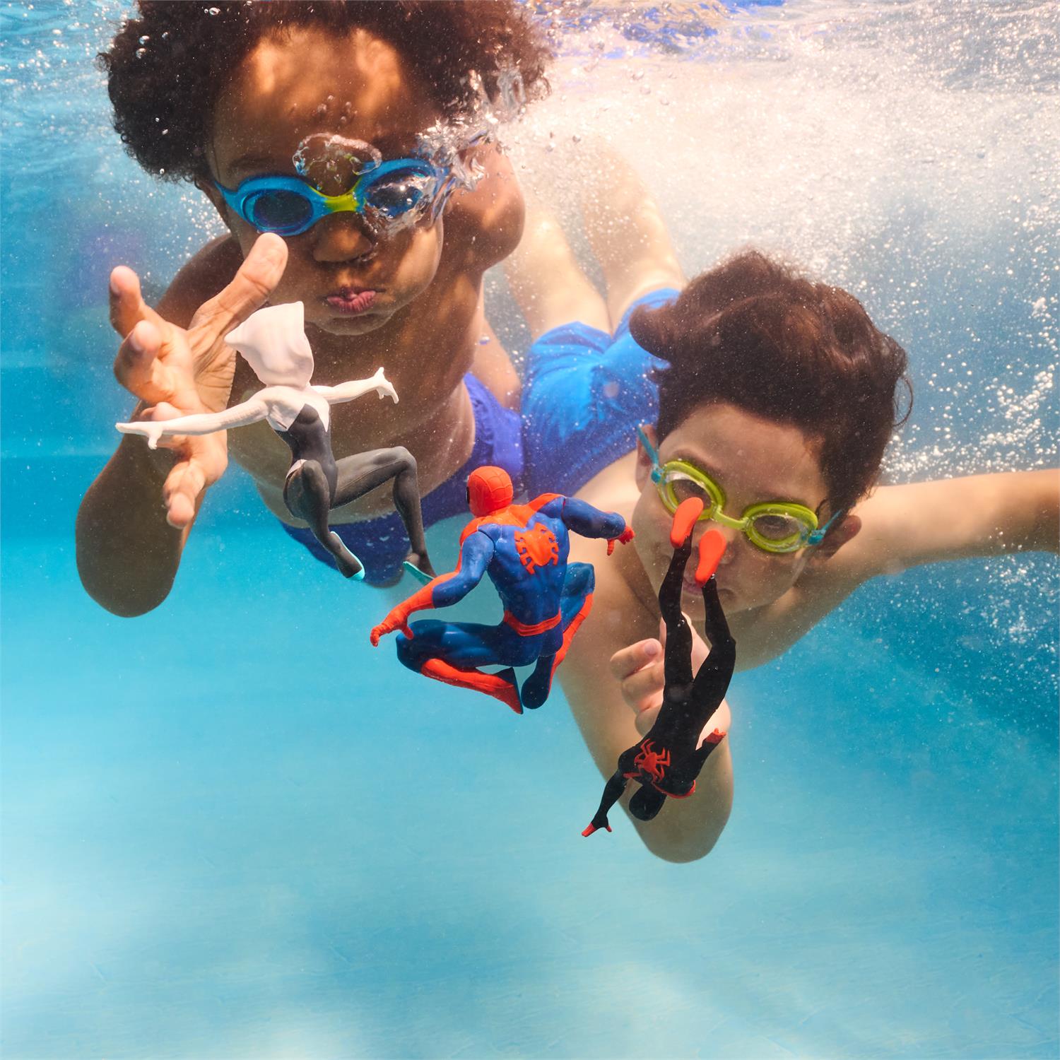 3Pk Swimways Spidey Dive Characters