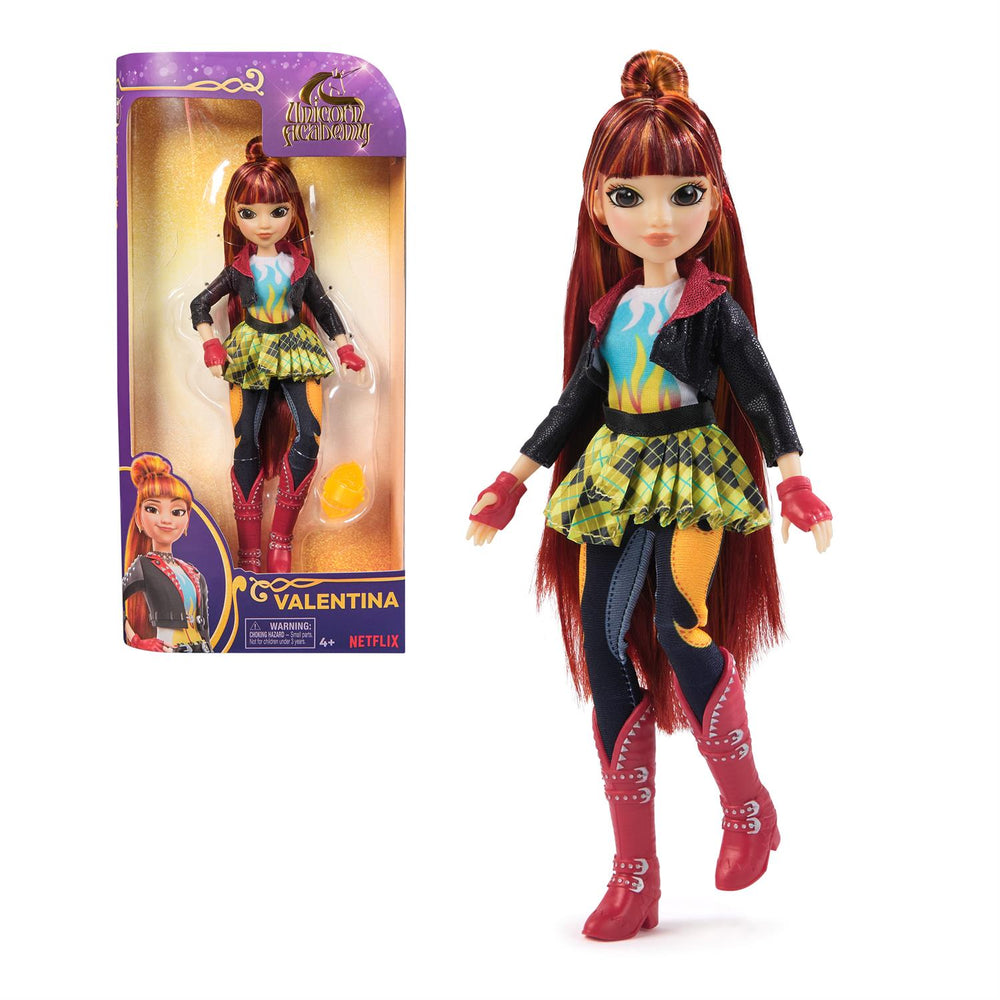 $$9.5In Unicorn Academy Valentina Doll