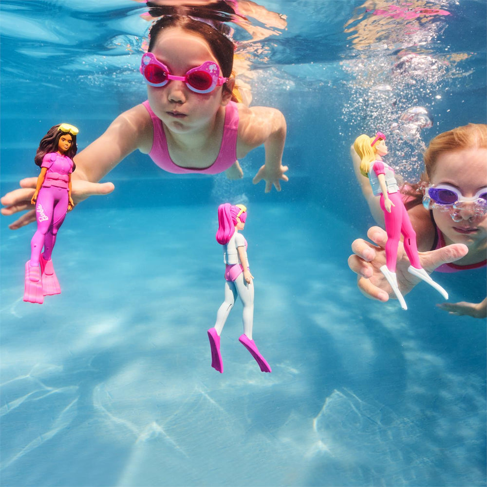 3Pk Swimways Barbie Dive Characters