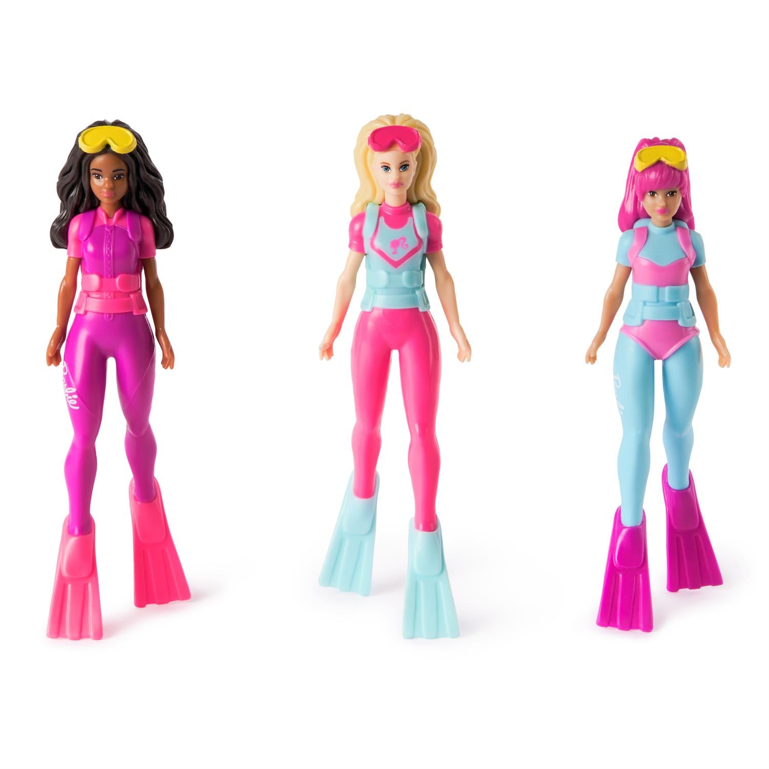 3Pk Swimways Barbie Dive Characters