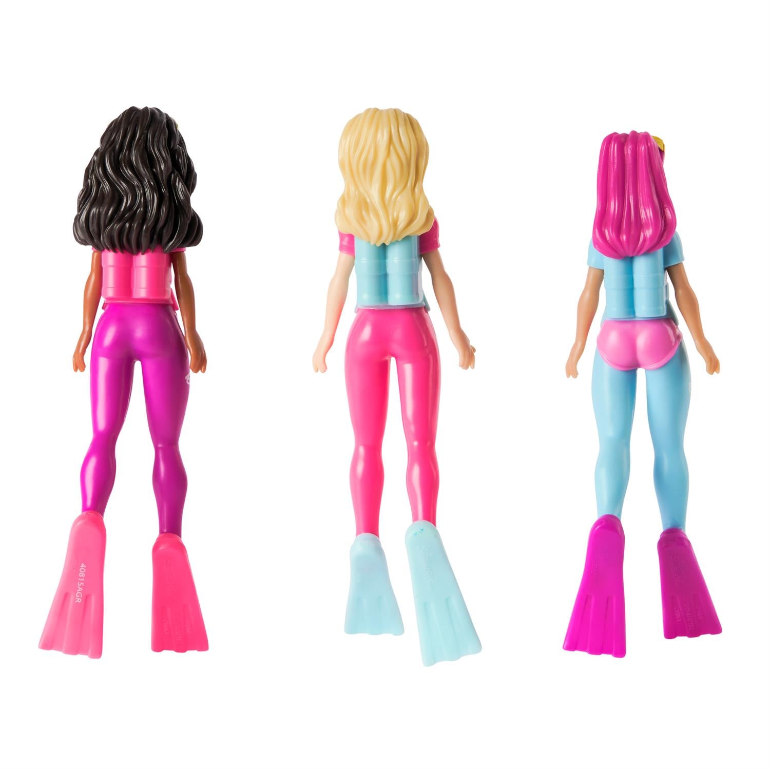 3Pk Swimways Barbie Dive Characters