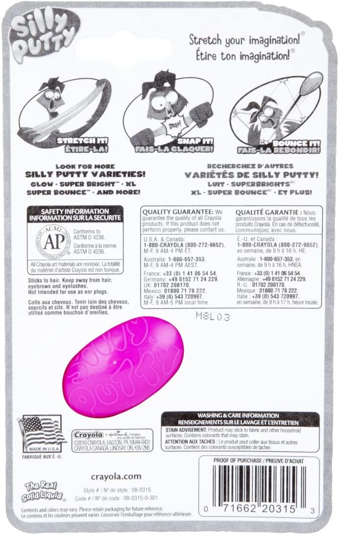 Silly Putty Super Bright™ Colors (assorted)