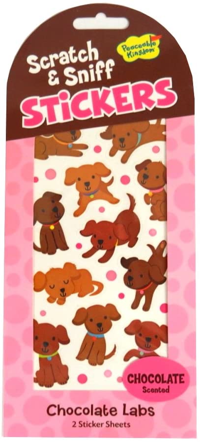 Chocolate Labs Scratch and Sniff