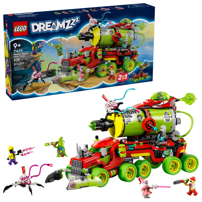 LEGO DREAMZzz: Mateo's Spray Paint Truck