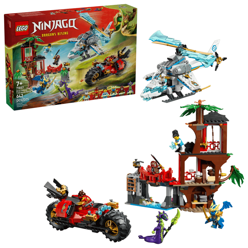 LEGO Ninjago: Ninja Vehicle Tree House Battle