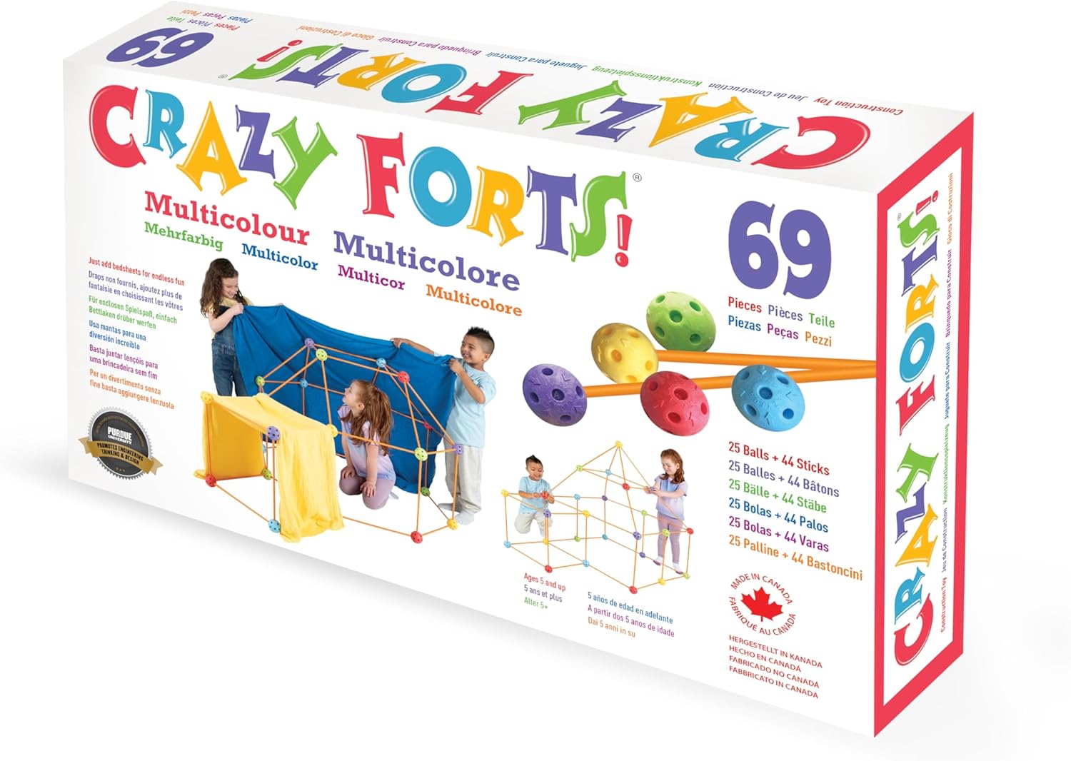 Crazy Forts - Multi Color