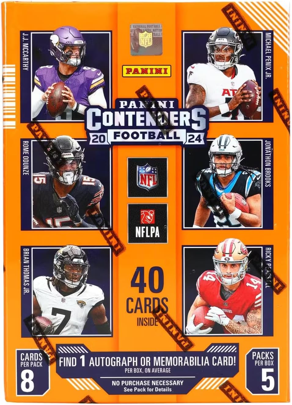 24(R)Panini Contenders Football Blaster