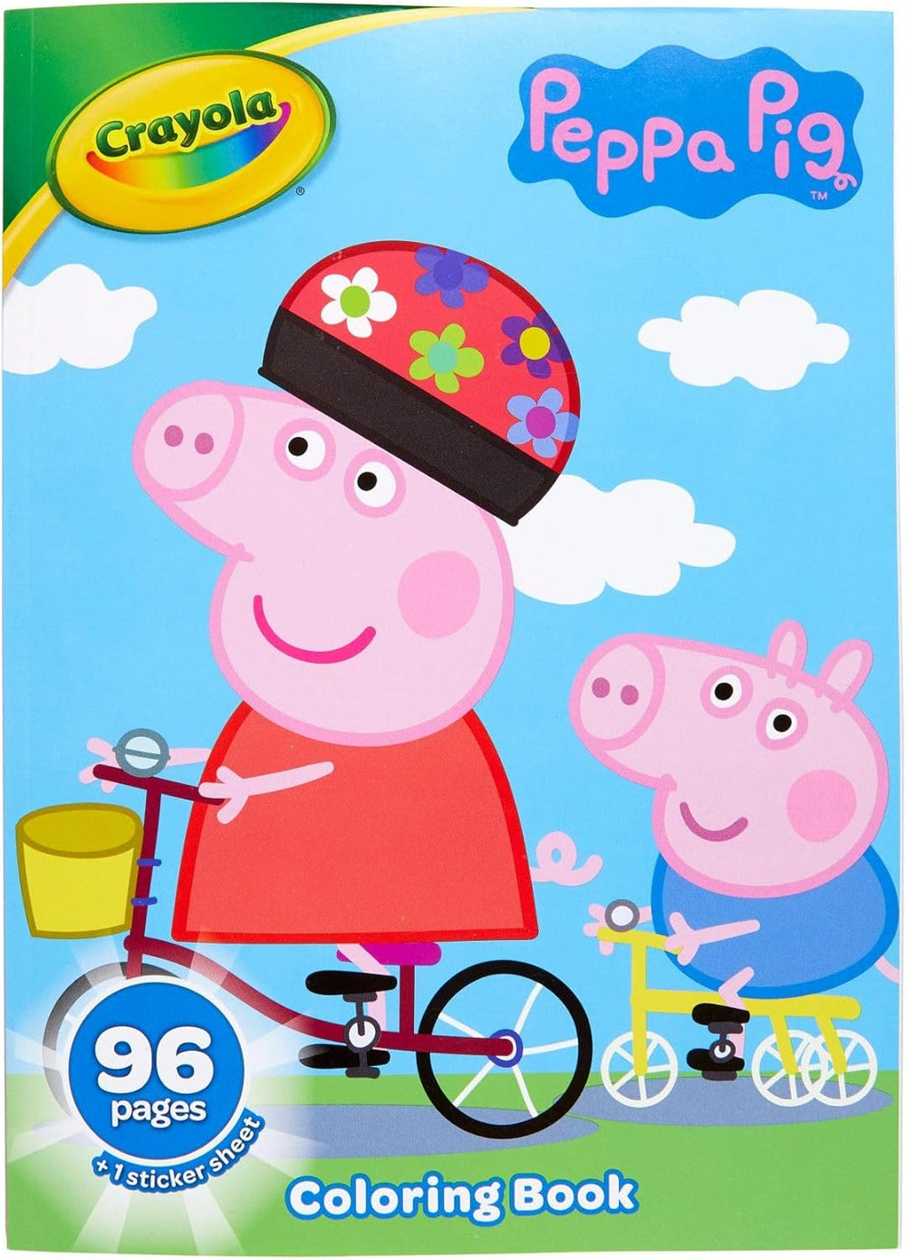 96-Page Coloring Book, Peppa Pig