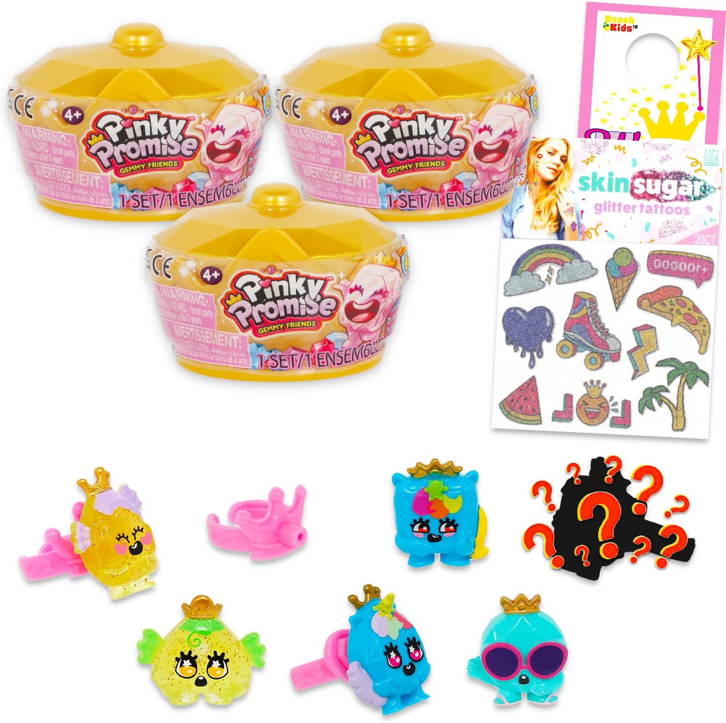 2pk Surprise Crown Pinky Promise – Awesome Toys & Gifts
