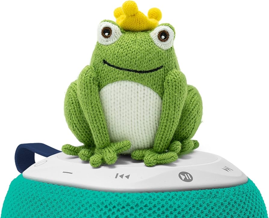 Frog Prince Yarn Plush Storypod