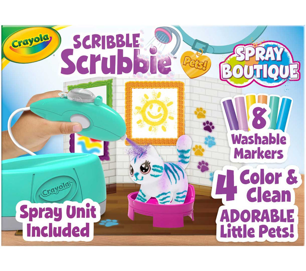 Scribble Scrubbie Spray Boutique