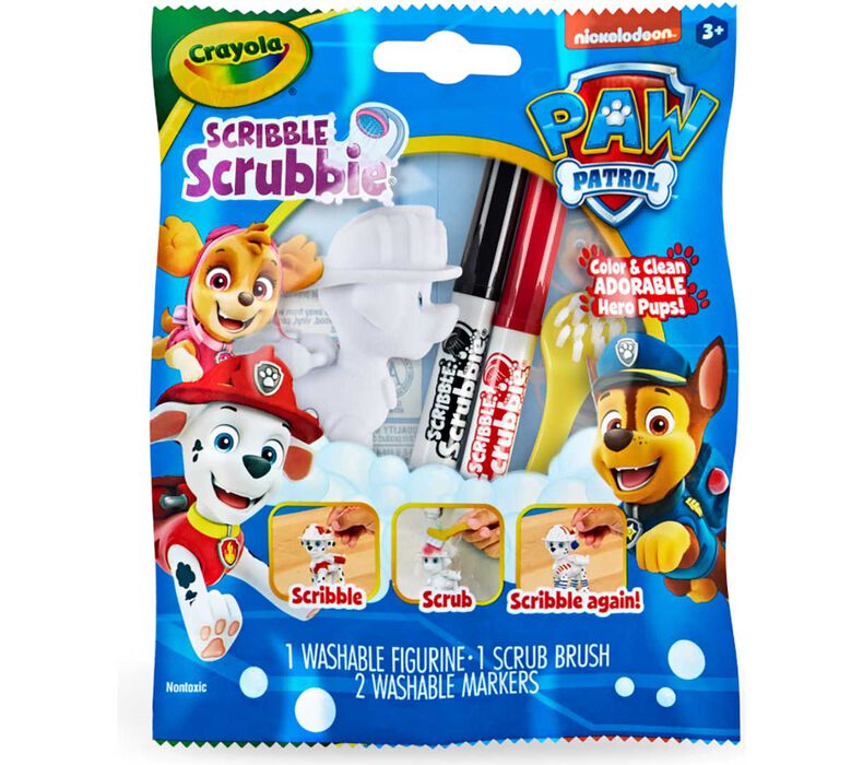 Single Scribble Scrubbie Paw Patrol