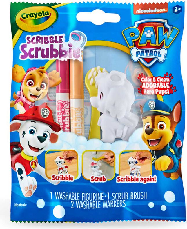 Single Scribble Scrubbie Paw Patrol