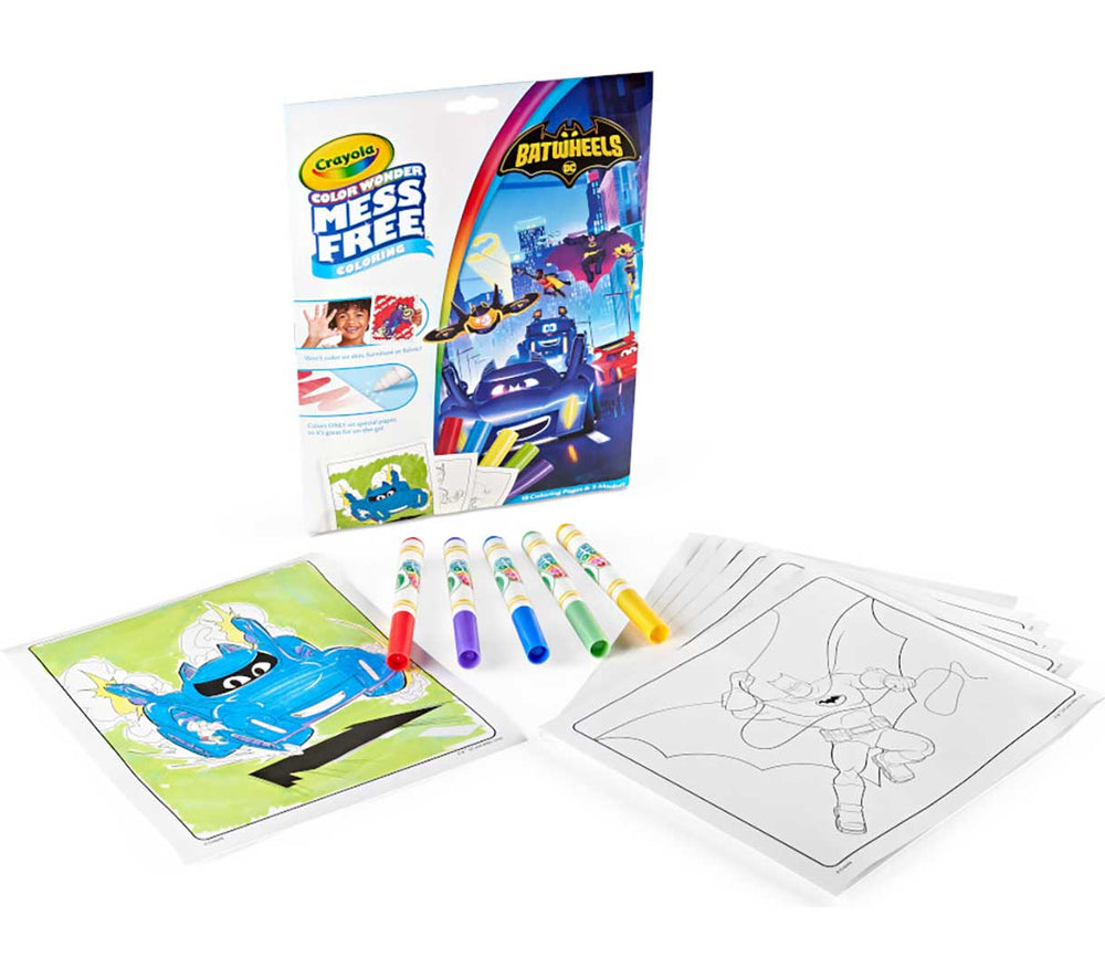 Color Wonder Coloring Pad and Markers - Batwheels