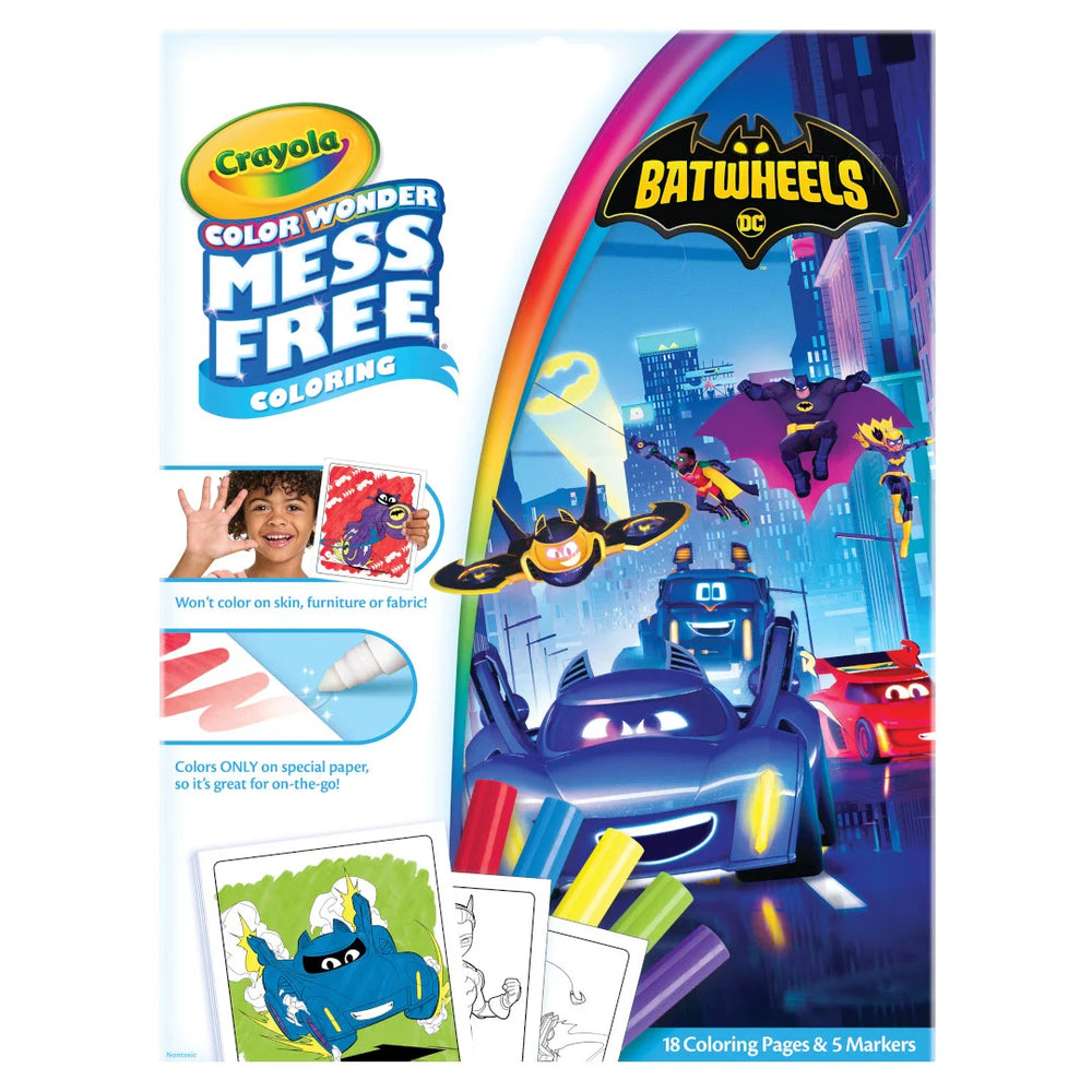 Color Wonder Coloring Pad and Markers - Batwheels