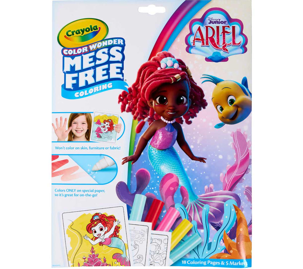 Color Wonder Pages & Markers Ariel