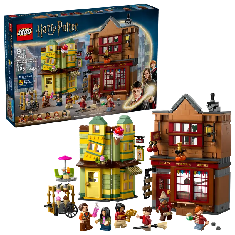 LEGO Harry Potter: Quality Quidditch™ Supplies & Ice Cream Parlour
