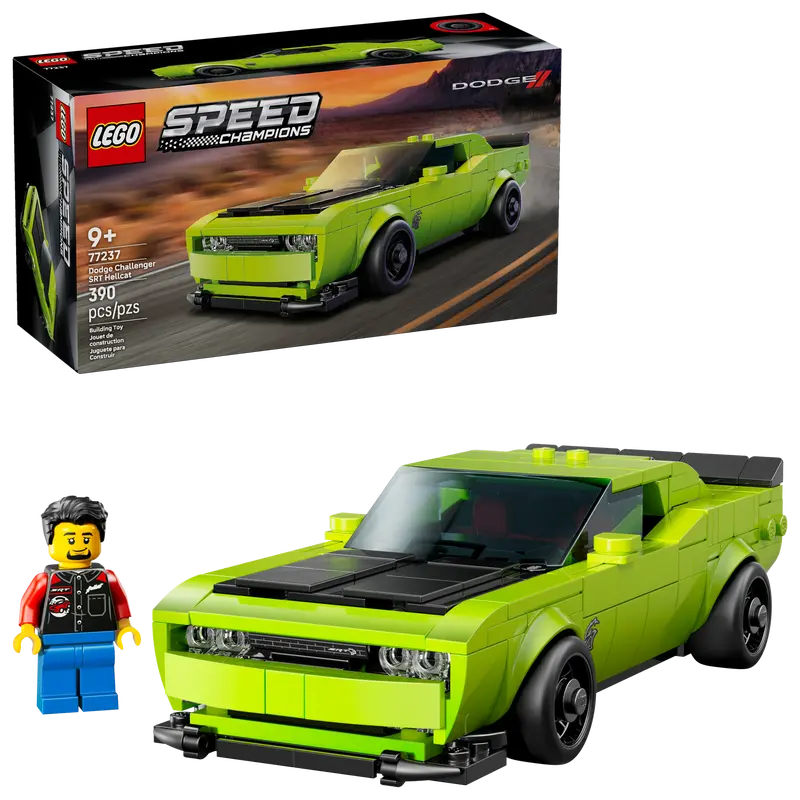 LEGO Speed Champions: Dodge Challenger SRT Hellcat Sports Car