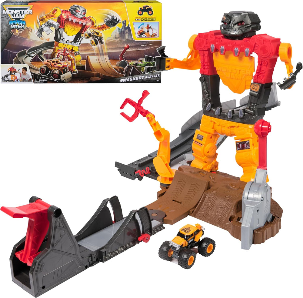Monster Jam(R) 1To64 Smashbot Playset