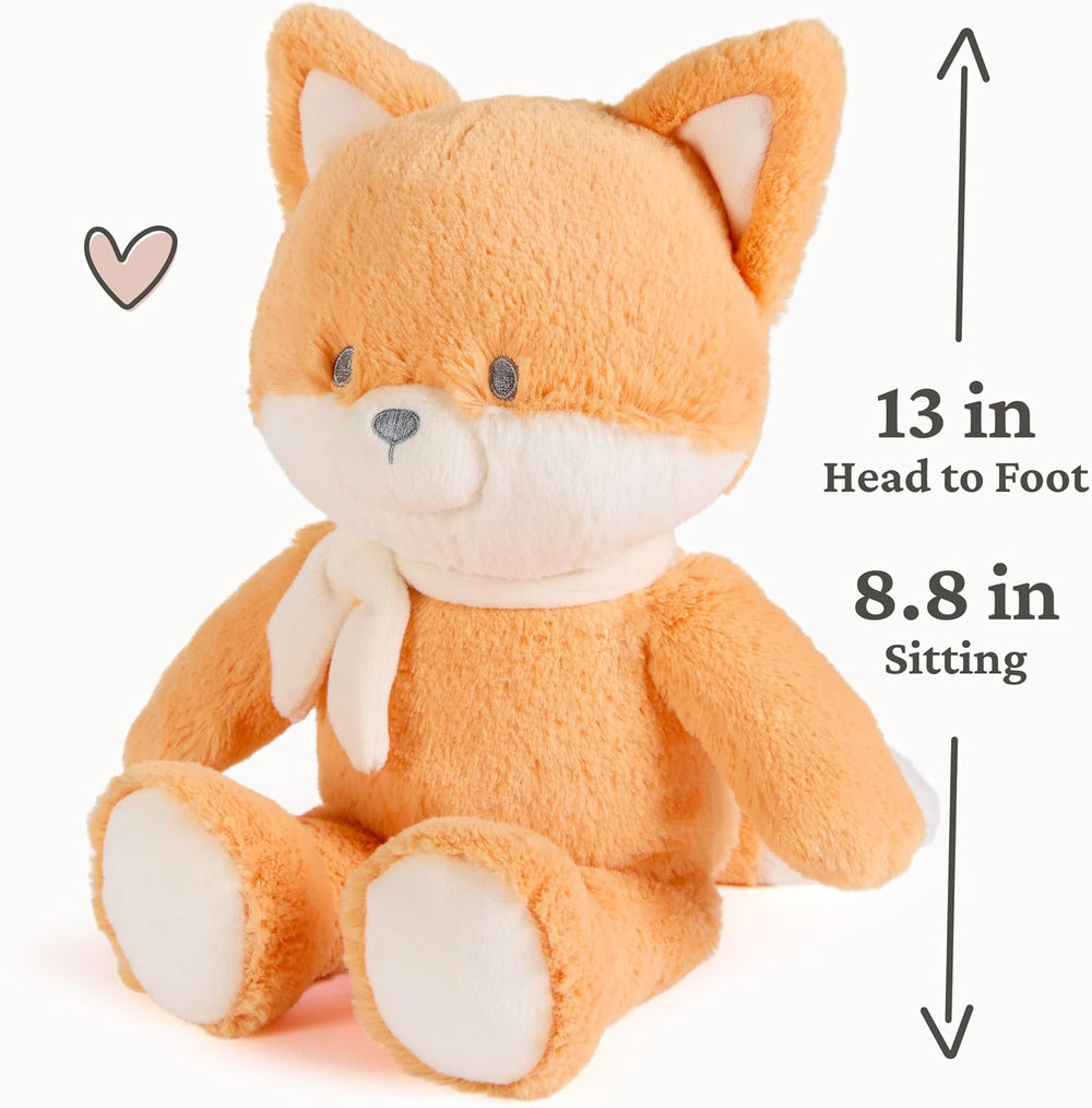 Soft Orange Fox Sustainably Recycled