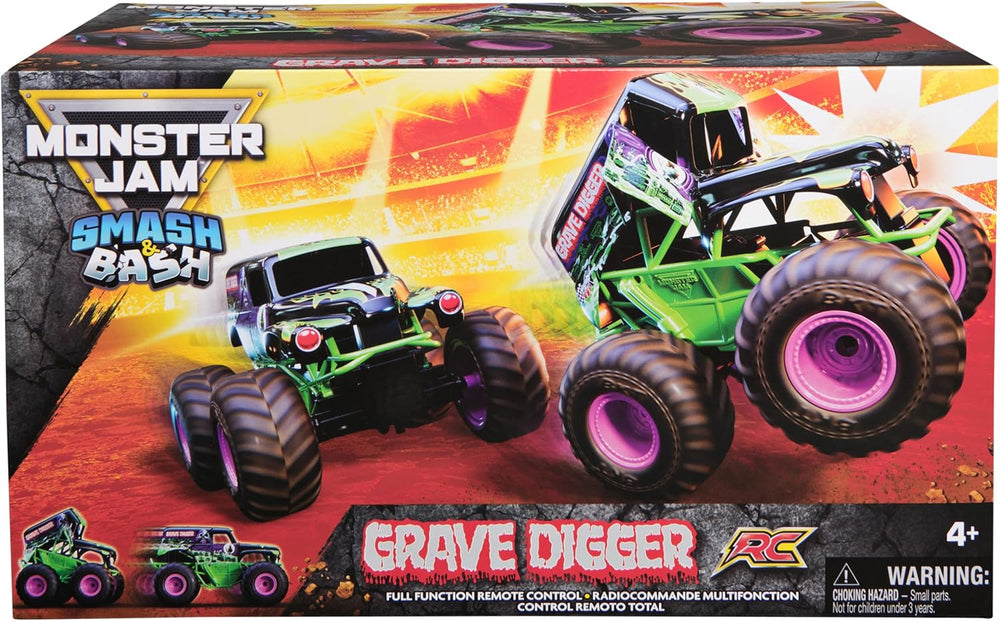 Monster(R)Jam Smashnbash Grave Digger Rc