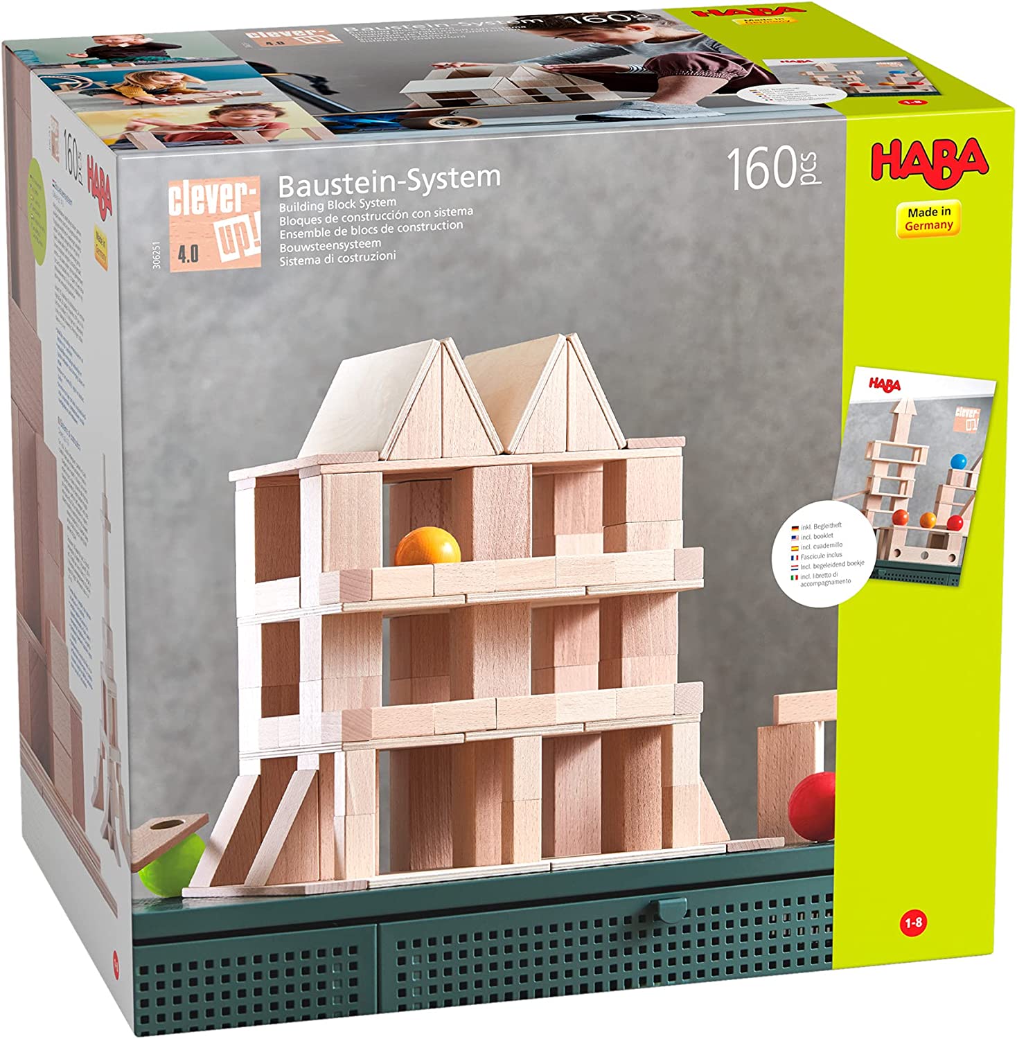 Clever-Up 4.0 Wooden Playing Block Set