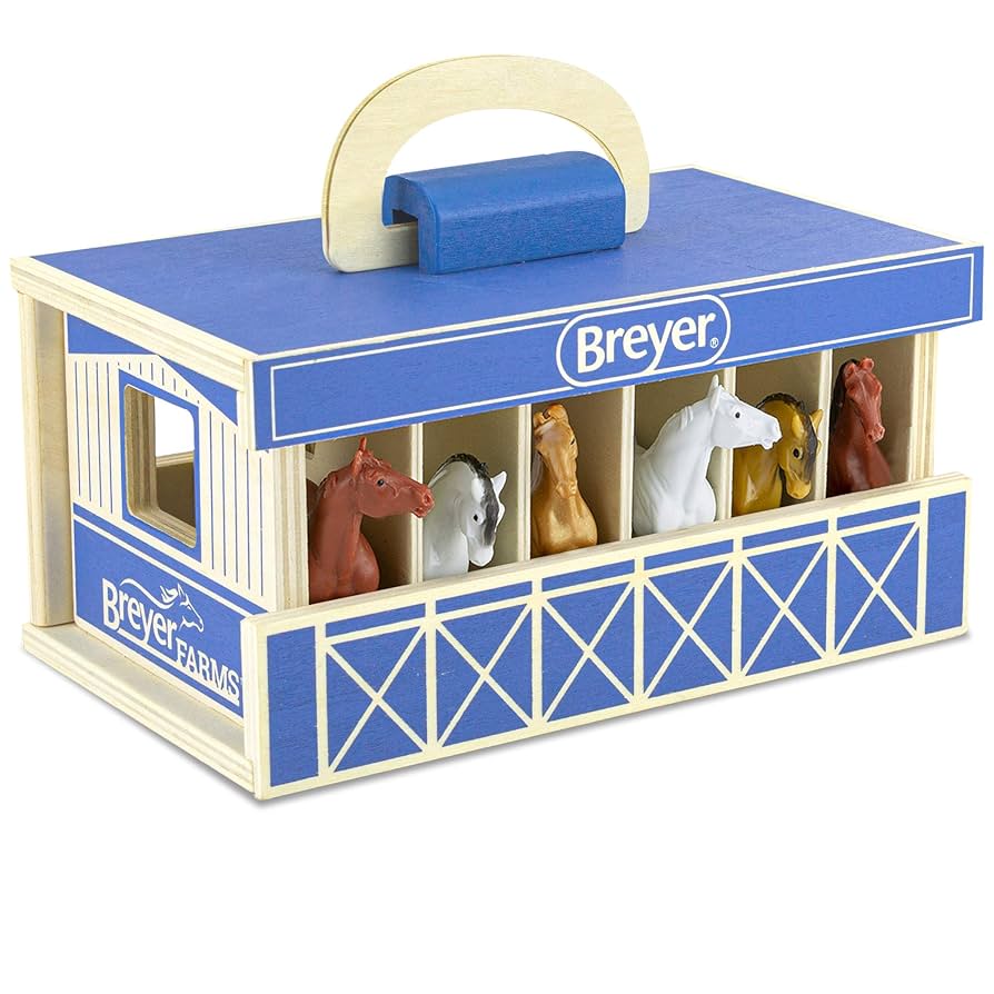 Breyer Farms Wooden Stable Playset