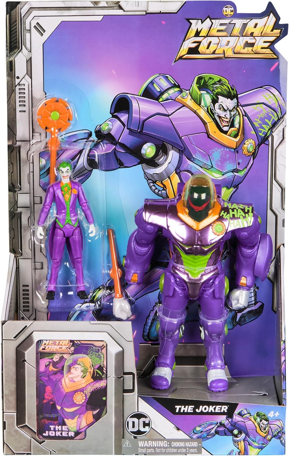 Dc Comics Metal Force The Joker