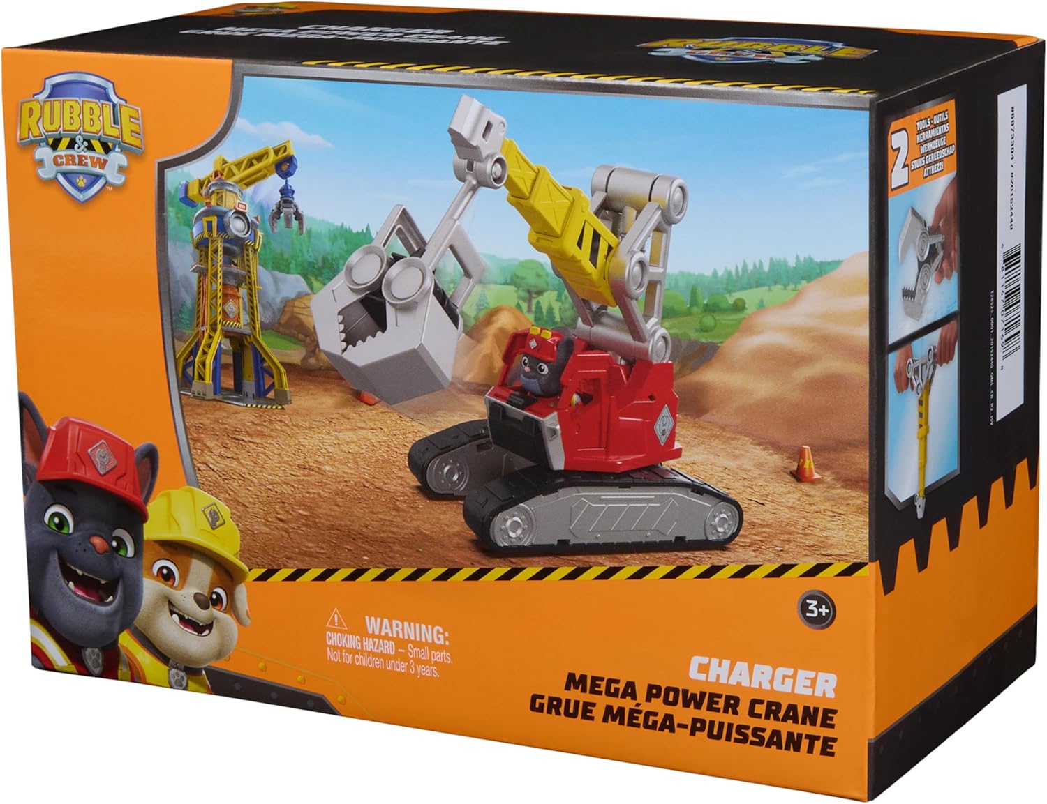 Rubble & Crew Chargerfts Mega Power Crane