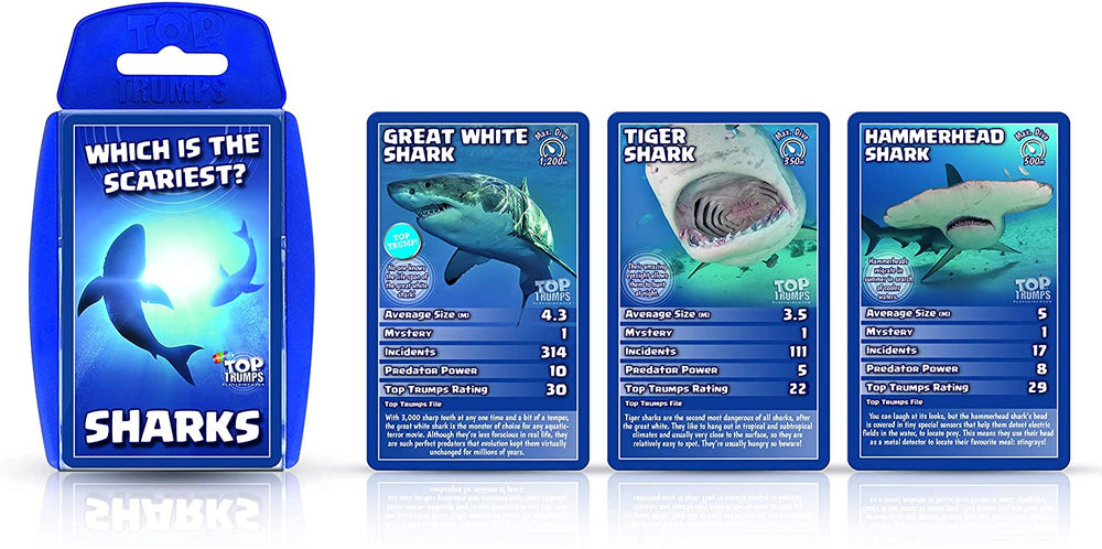 Sharks Top Trumps
