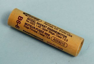 B6-6 Model Rocket Engines (3pk)