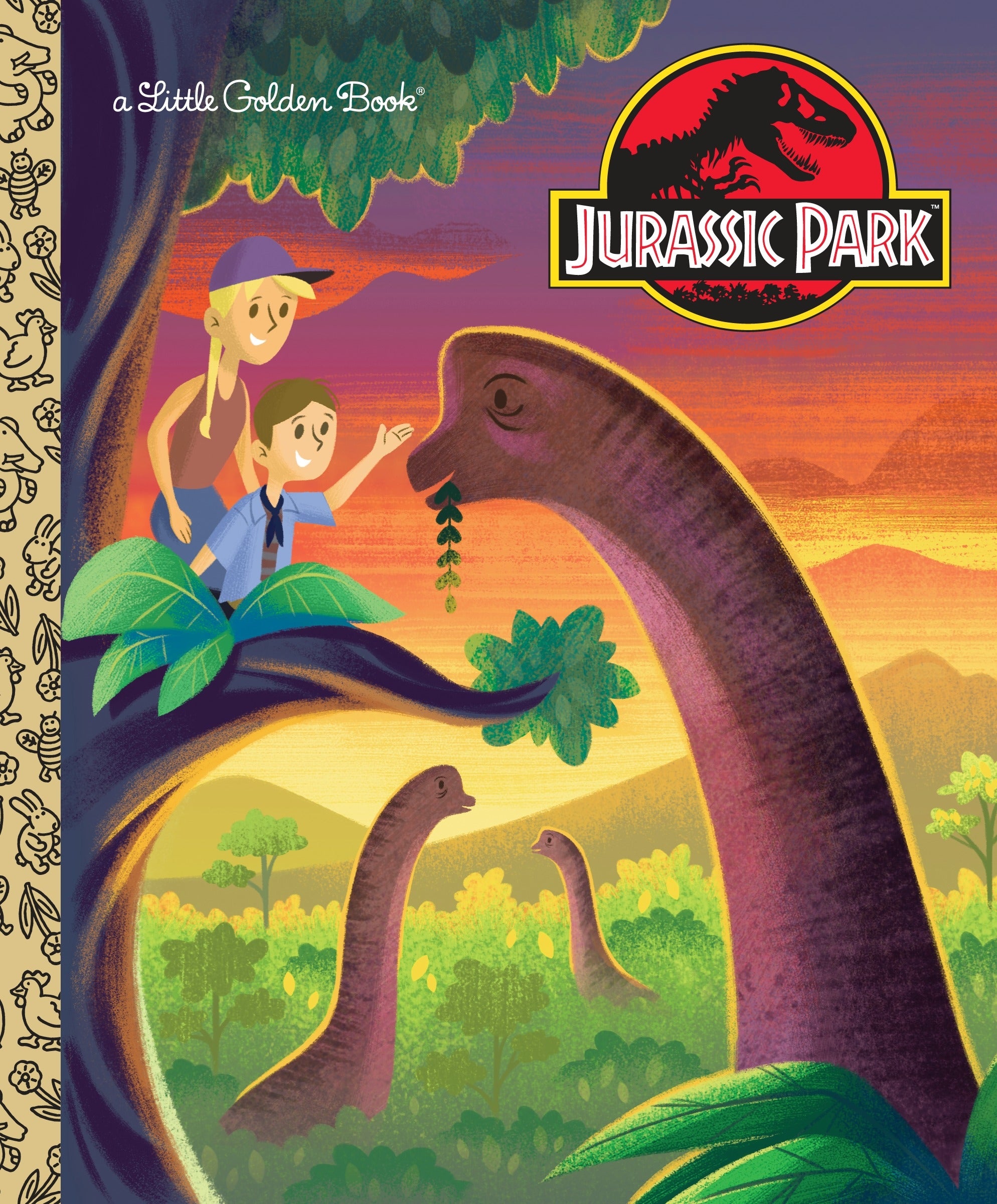 Little Golden Book Jurassic Park