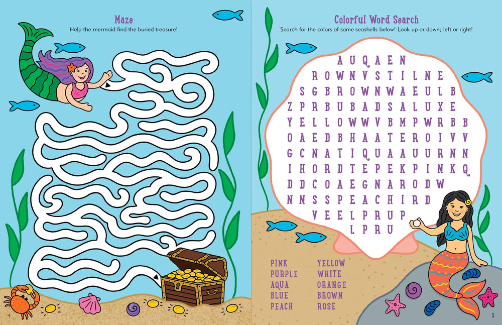 Kidfts Activity Bk Mermaids