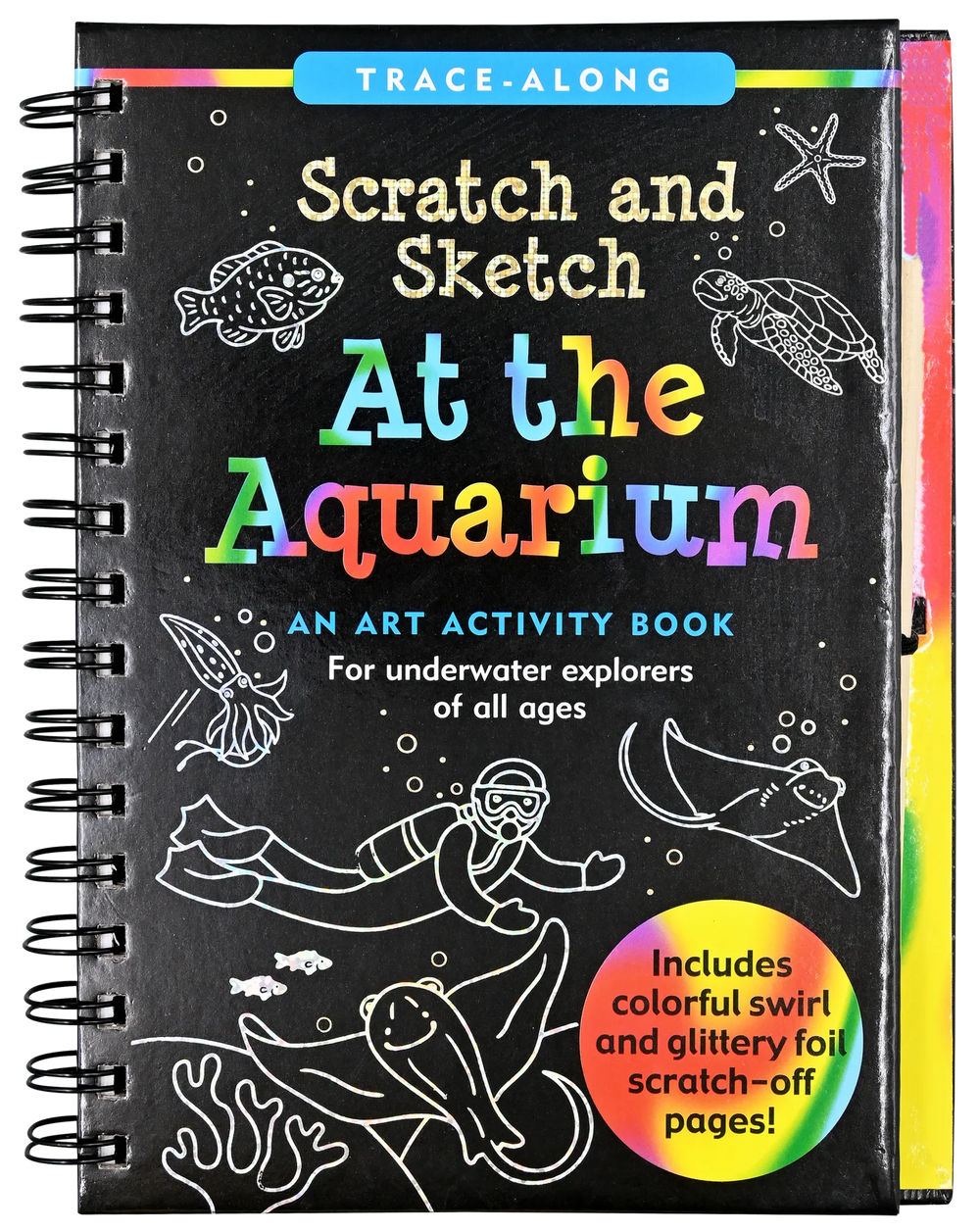 Scratch & Sketch At The Aquarium