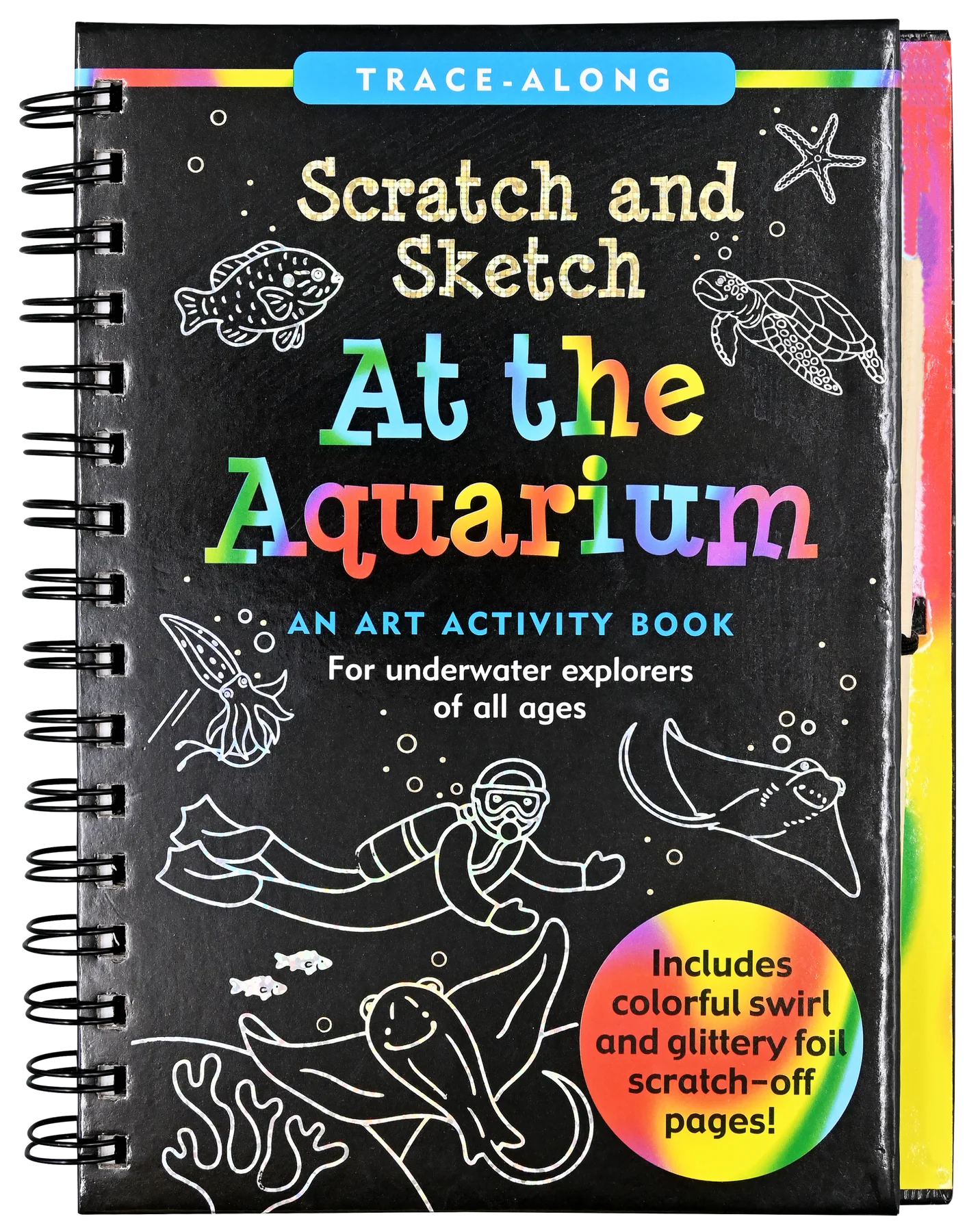 Scratch & Sketch At The Aquarium