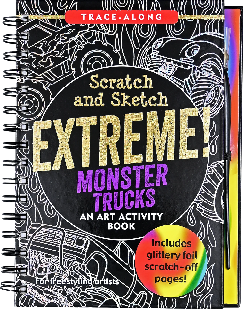 Scratch & Sketch Extreme! Monster Trucks
