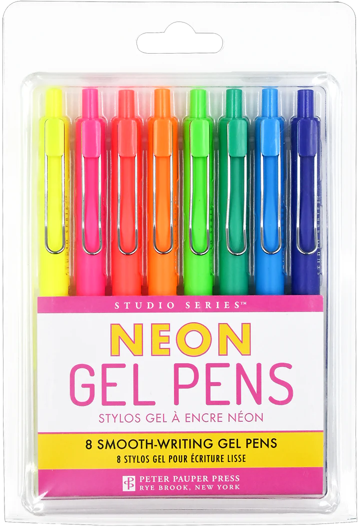 Neon Gel Pens